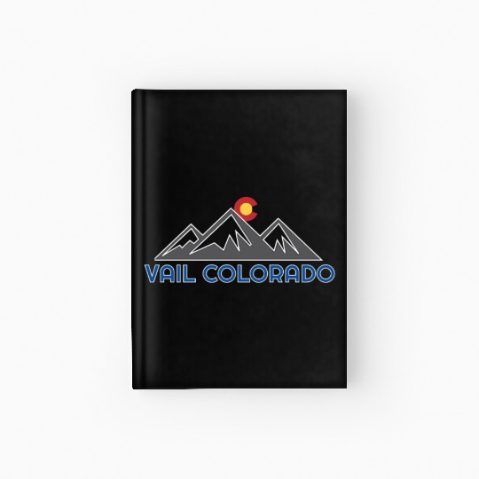Vail Colorado Rocky Mountain Hardcover Journal