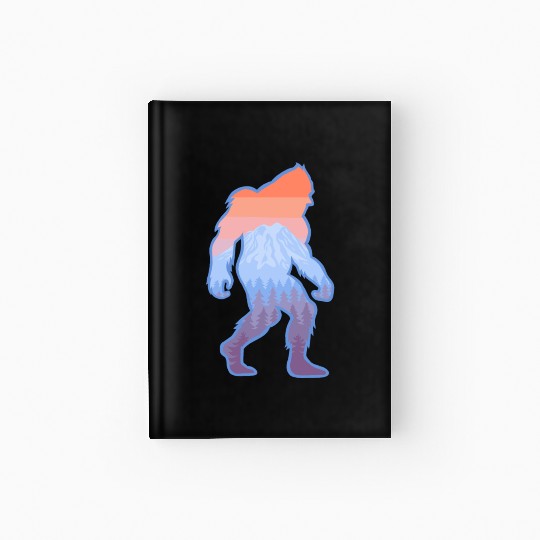 Mt Rainier Bigfoot Sasquatch Hardcover Journal
