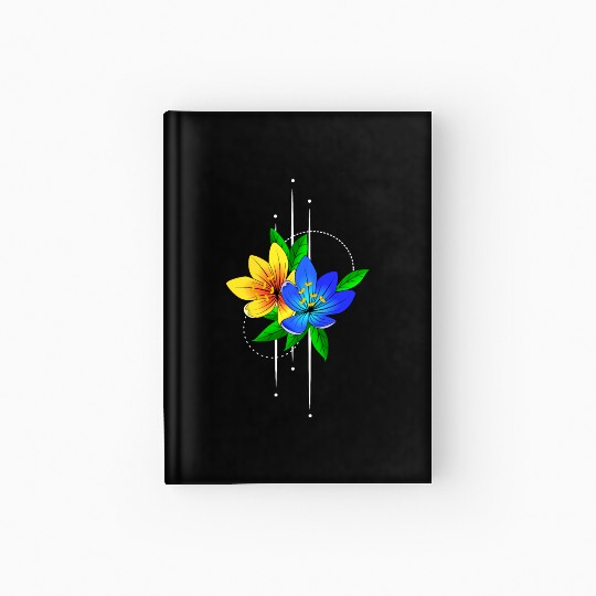 Lily flowers planting garden Hardcover Journal