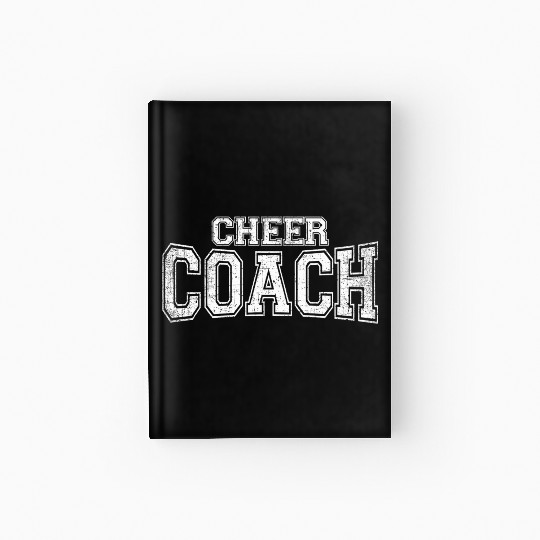 Cheer Coach Cheerleading Coaches Team Hardcover Journal