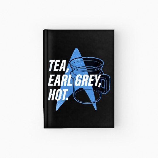 Next Generation Tea Earl Grey Graphic Hardcover Journal