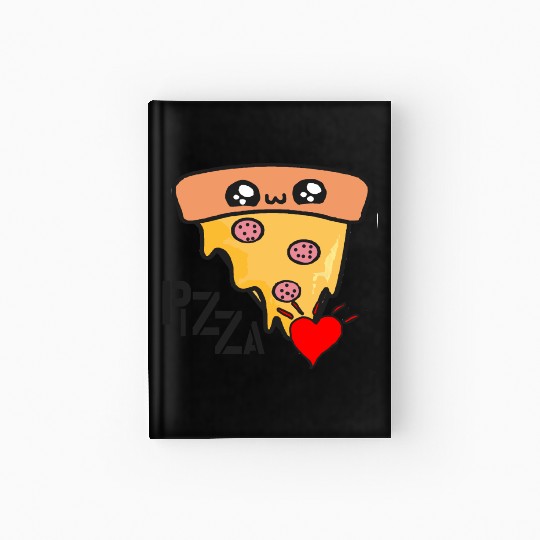 Pizza Love Hardcover Journal