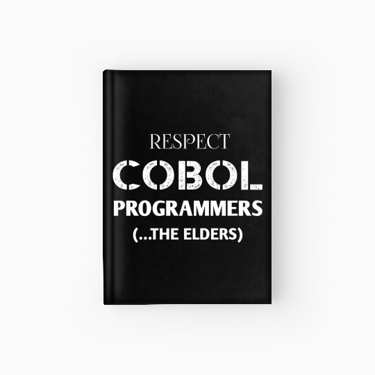 COBOL Developer gift for her him Hardcover Journal