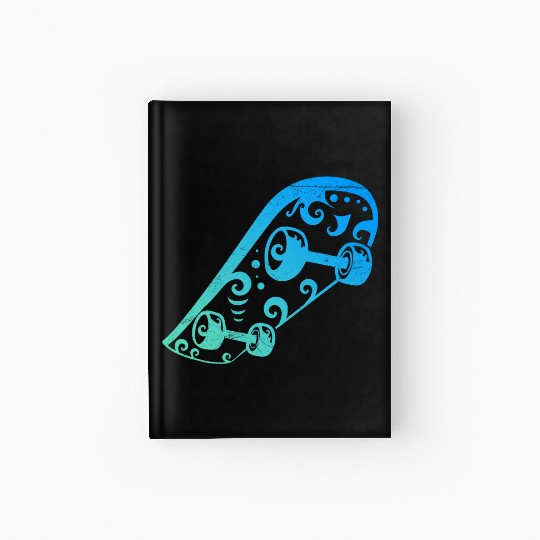 Maori Skateboard Lover T Tattoo Gift Idea Hardcover Journal