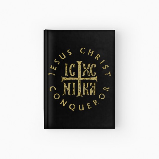 Icxc Nika Cross Orthodox Christian Jesus Christ Co Hardcover Journal