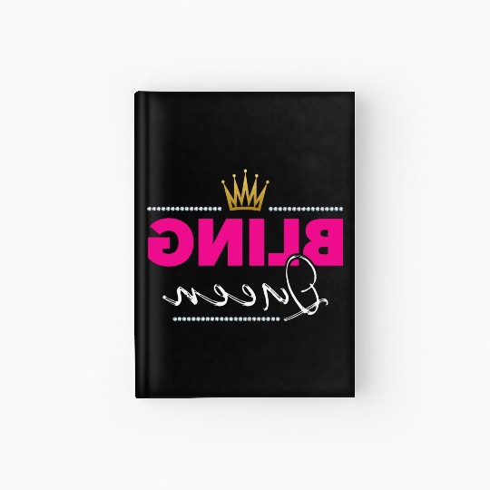 5 Bling Queen Jewelry Consultant Reverse Mirror Li Hardcover Journal