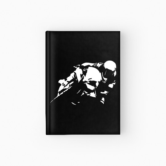 Sportbike Racing Motorcycle Hardcover Journal