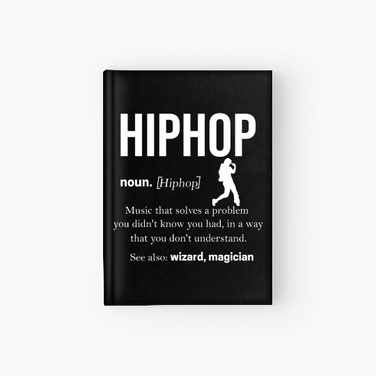 Hip Hop Hardcover Journal
