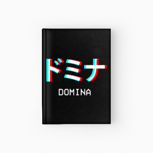 Domina Japanese Vaporwave Aesthetic Gift Hardcover Journal
