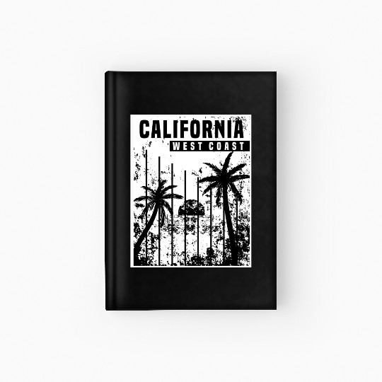 California West Coast Hardcover Journal