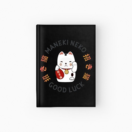 Maneki Neko: Lucky Cat Hardcover Journal