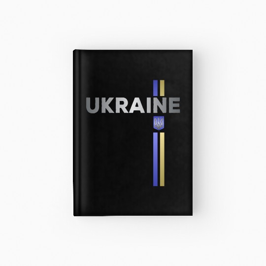 Ukraine Made in Ukrainian slavs Soviet Union Hardcover Journal