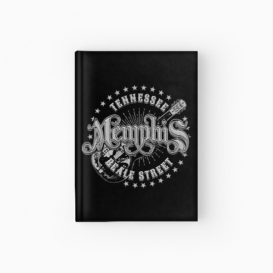 Memphis Tennessee Beale Street Hardcover Journal