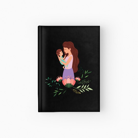 I Love You, Mama & Baby Hardcover Journal, Mommy and Me Hardcover Journal