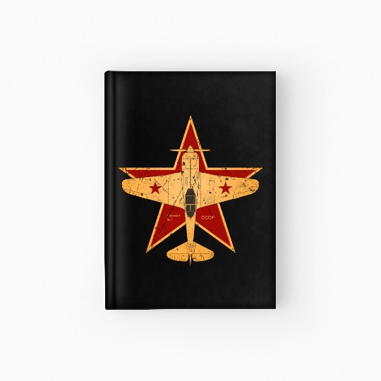 CCCP Soviet Union Air Force World War II Hardcover Journal