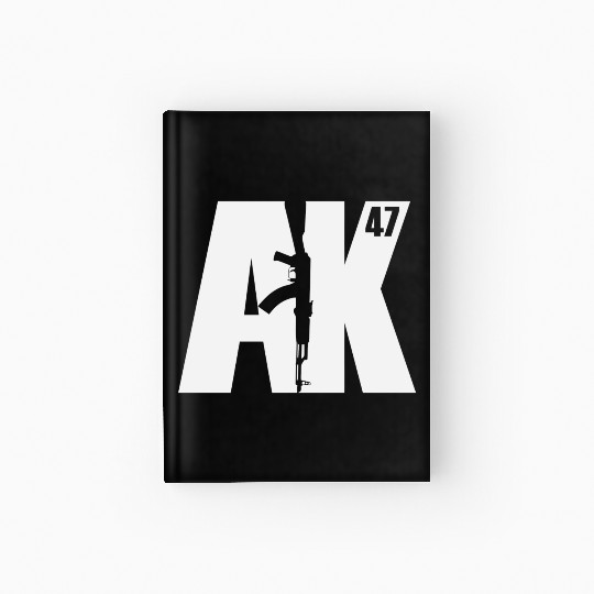 Ak-47 Soviet Kalashnikov Pro Second Amendment Hardcover Journal