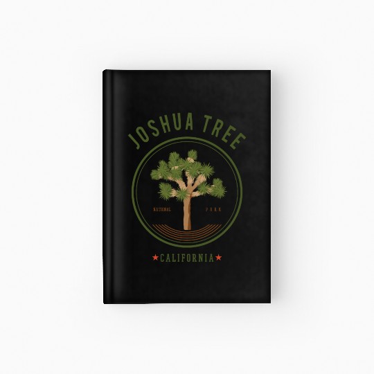 Joshua Tree National Park Hardcover Journal California Trees
