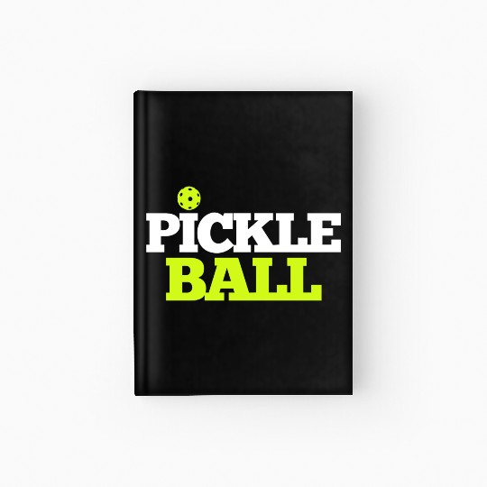 Pickleball Awesome Pickleball Players Hardcover Journal