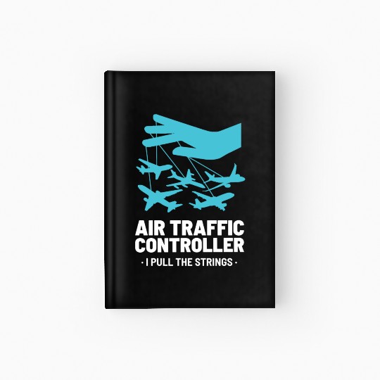 Air Traffic Controller ATC Air Traffic Control Hardcover Journal