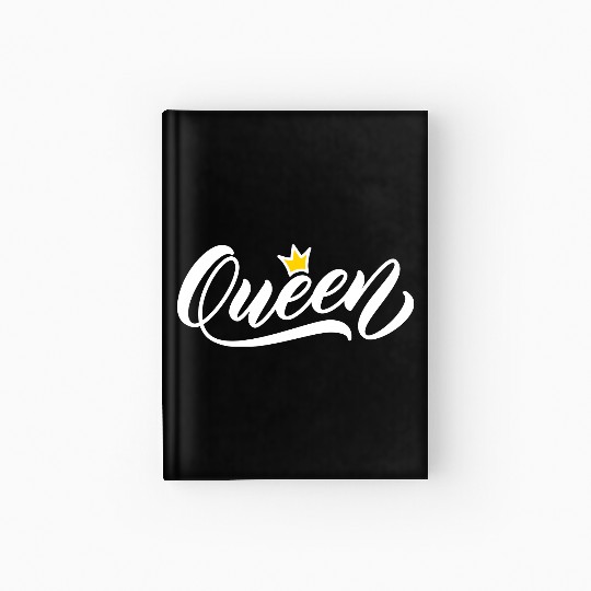 Queen Crown woman mom mother wife Hardcover Journal