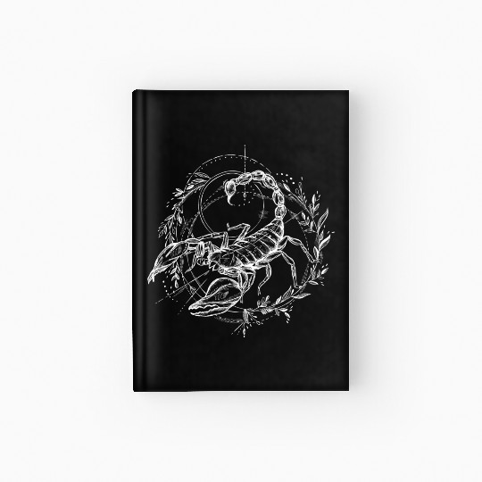 Scorpio Zodiac Hardcover Journal Hardcover Journal Hardcover Journal Hardcover Journal design