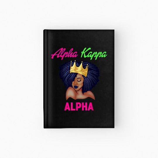 Alpha Kappa AKA Sorority Paraphernalia christmas p Hardcover Journal