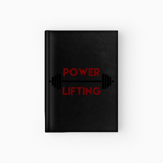 Weightlifting, Power Lifting, Weight Training, Wei Hardcover Journal
