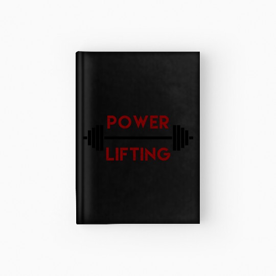 Weightlifting, Power Lifting, Weight Training, Wei Hardcover Journal