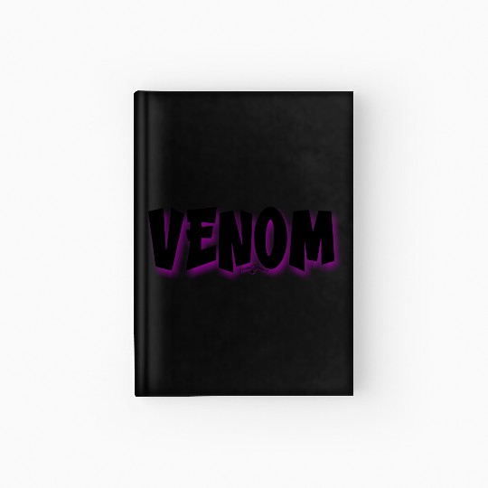 Venom | Neon Hot Pink Shadow Hardcover Journal