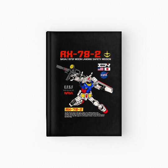Rx-78-2 Gundam Hardcover Journal
