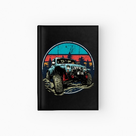 Jeep Offroad Hardcover Journal