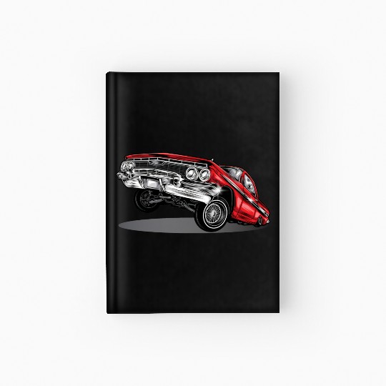 lowrider car Hardcover Journal