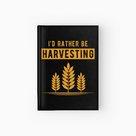 Farmer Farmer Agriculture Hardcover Journal