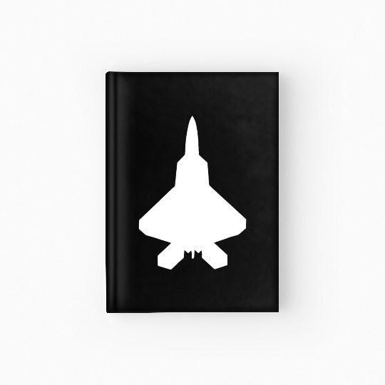 F 22 Raptor Fighter Jet Hardcover Journal