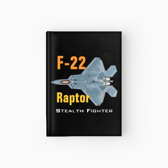 F 22 Raptor stealth fighter Hardcover Journal