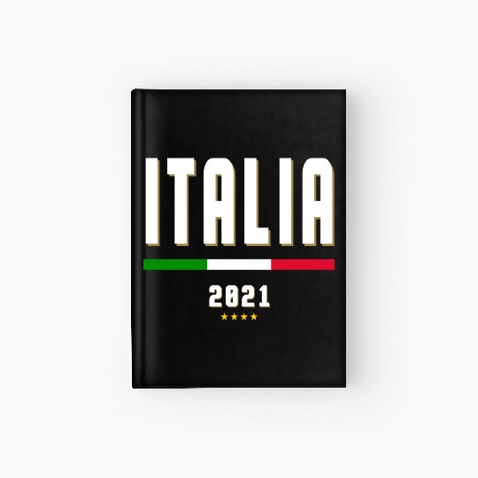 italia Soccer Jersey 2021 - italian Football Hardcover Journal