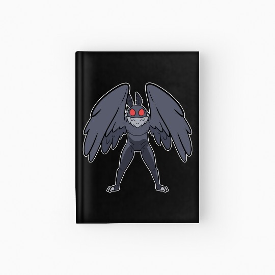 Mothman Mythical Creatures Folklore Cryptid Hardcover Journal