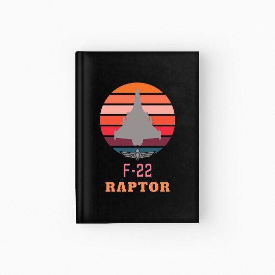 F-22 raptor Hardcover Journal