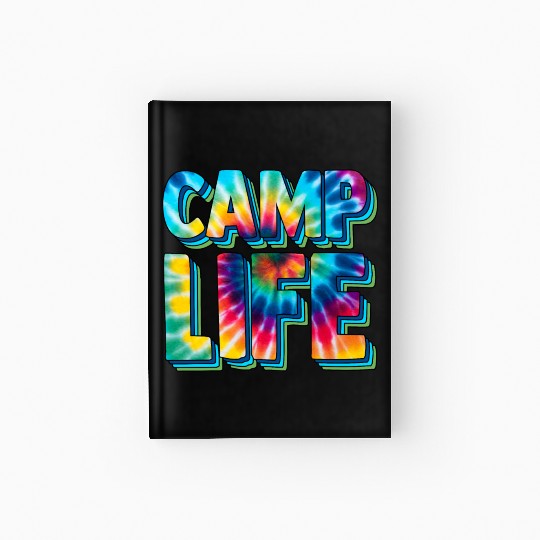 camp life,SUMMER Camp, fall camp,boy scouts,trekki Hardcover Journal