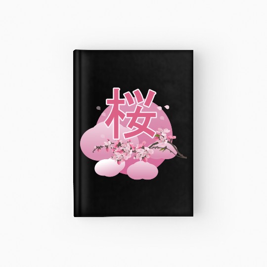 Cherry bloosom , Sakura, Cherry Blossom Hardcover Journal