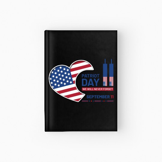 Patriot Day 9 11 USA Hardcover Journal