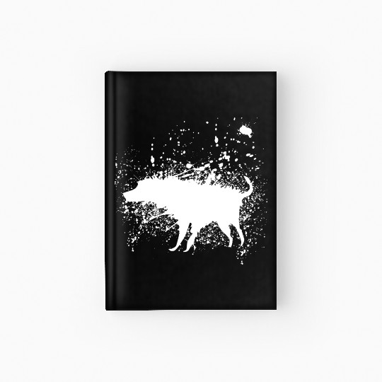Banksy Splash Dog Hardcover Journal