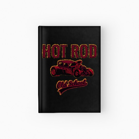 hot rod Hardcover Journal