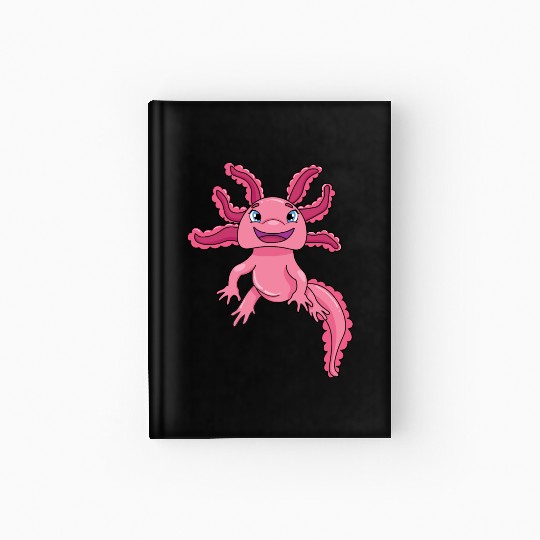Axolotl Hardcover Journal