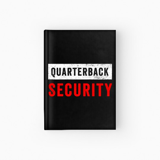Quarterback Security Hardcover Journal