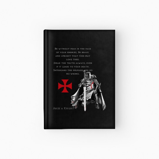 Knights Templar Glory Of God Gifts Hardcover Journal