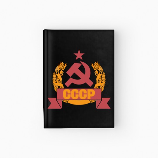 USSR coat of arms Soviet Union Russia gift Hardcover Journal