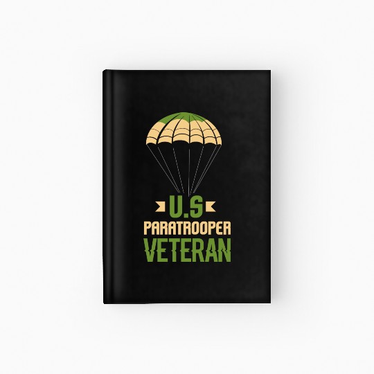 Army Parachute Airborne Division US Veteran Hardcover Journal