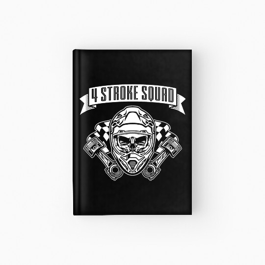 Dirt Bike MX Motocross Supercross Hardcover Journal