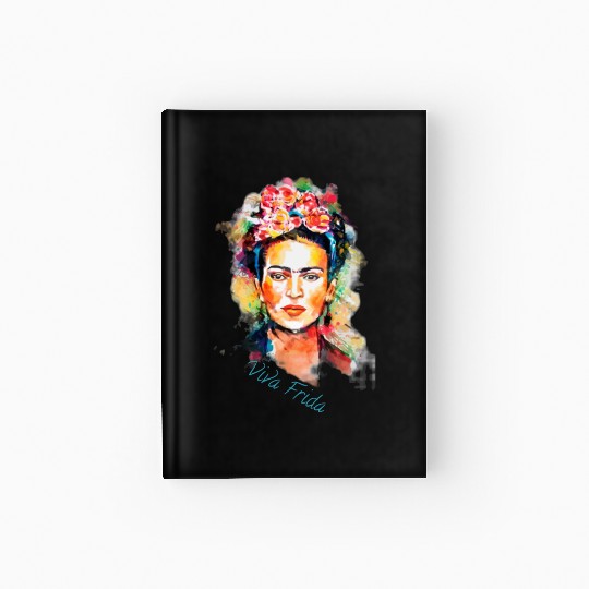 Frida Kahlo Viva Frida Bold And Beautiful Watercol Hardcover Journal